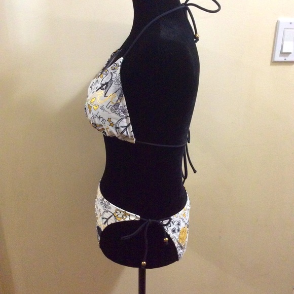 OP Ocean Pacific triangle bikini - Picture 3 of 9